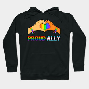 Proud LGBT Ally Support Pride Mom Mother LGBT Month Hoodie